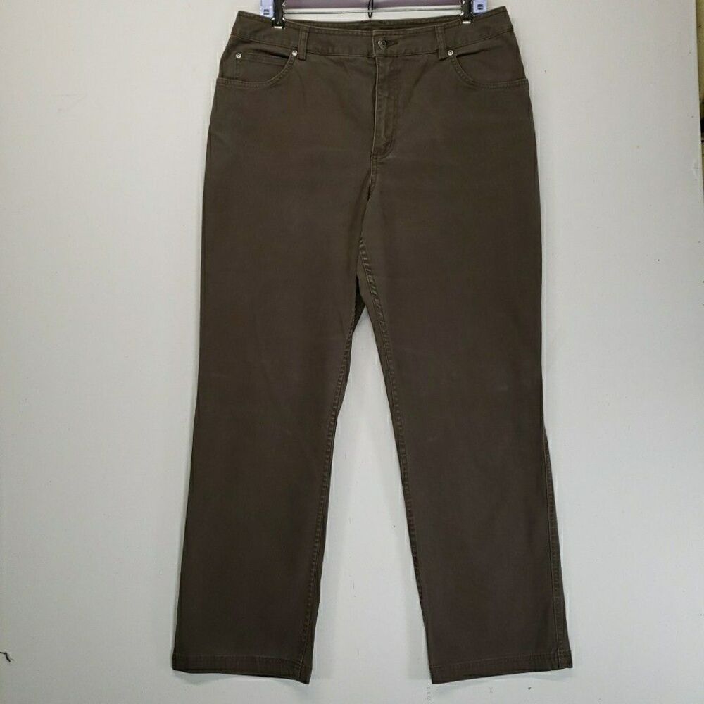 Womens Duluth DuluthFlex FH Work Pants 14x31 Brown
